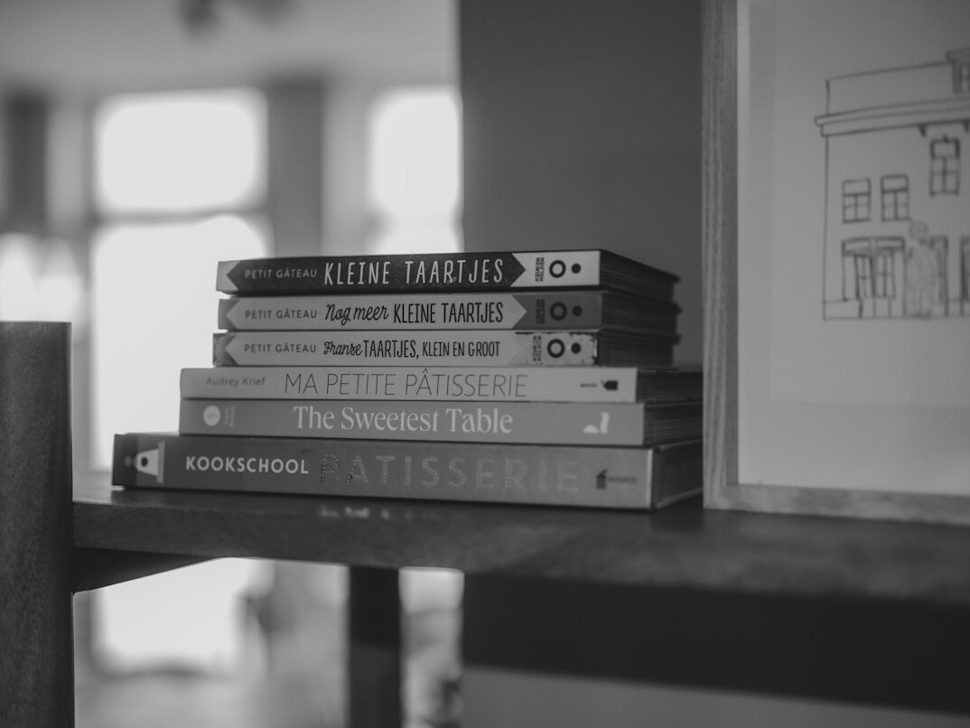 learning materials on table