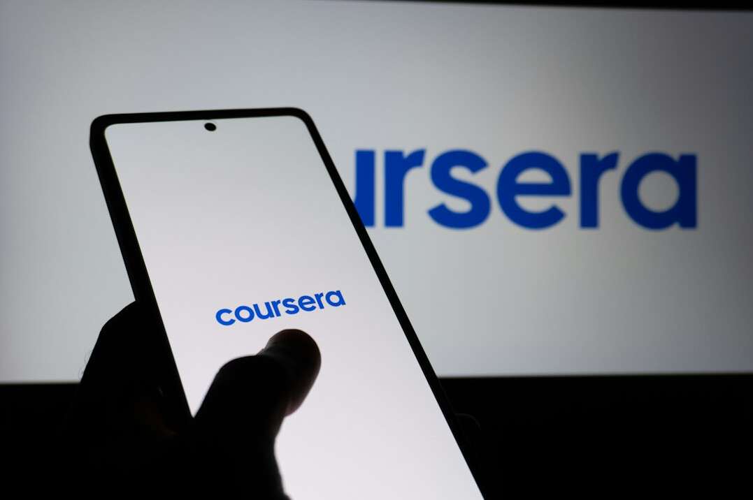 online course interface